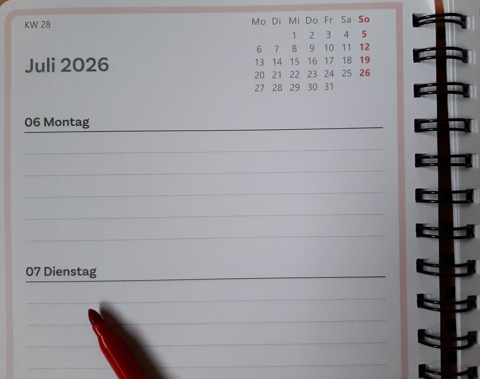final Kalender